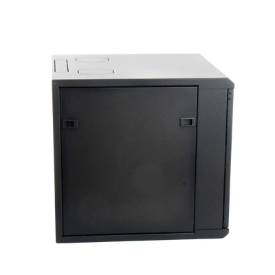 Gabinete para Montaje en Pared Fijo  con 9 Unidades de Rack  de 19in  Puerta de Cristal Templado  Fabricado en Acero