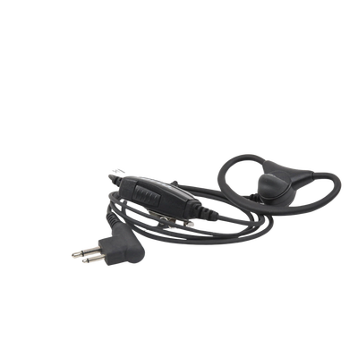 Micrófono-Audífono tipo Anillo  Cable con 40 lbs de Resistencia. Motorola EP450  MAGONE  DEP450 y Hytera series TC500/600/700