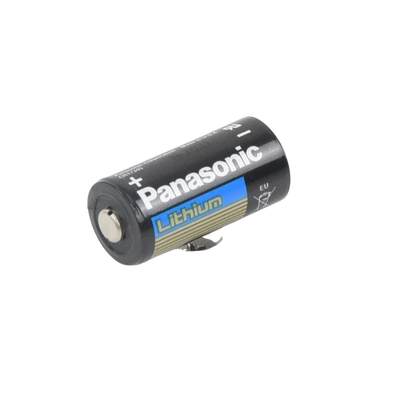 Batería de litio PANASONIC / 3 Vcc /1 550 mAh / Aplicación en transmisores de alarma inalámbricos
