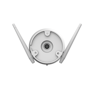 Bala WiFi / 3 Megapixel (2K) / Detección humana / Detección De Vehiculo / Alertas de Voz Personalizables / Sirena / Luz Parpadeante / Colores en Oscuridad / Micro SD / Uso En Exterior