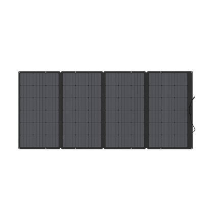 Módulo Solar Portátil y Flexible de 400W Recomendado para Estaciones Portátiles EFD330  EFD350 ó EFD500 / Ajuste de Ángulo / Carga Eficiente / Incluye Cable XT60 a MC4