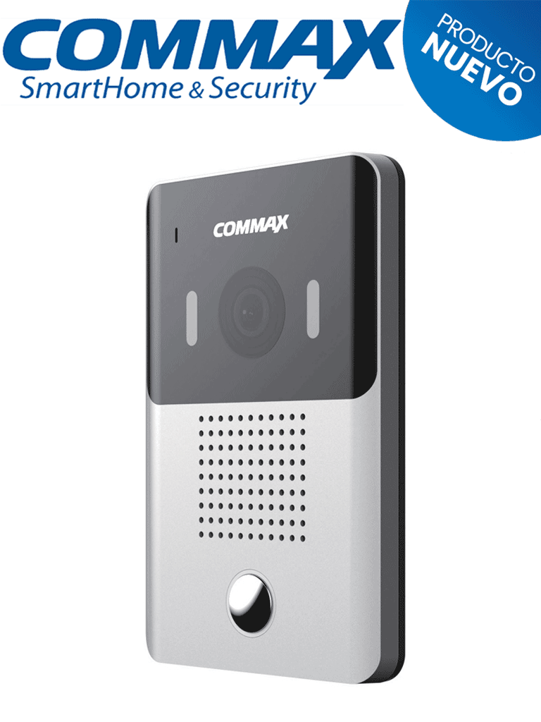 COMMAX DRC4Y - Frente de Calle para Videoportero  Cámara 960H y Sensor de Luz  Volumen Ajustable  Compatible con Cualquier Monitor COMMAX y Cubierta CMX2260001