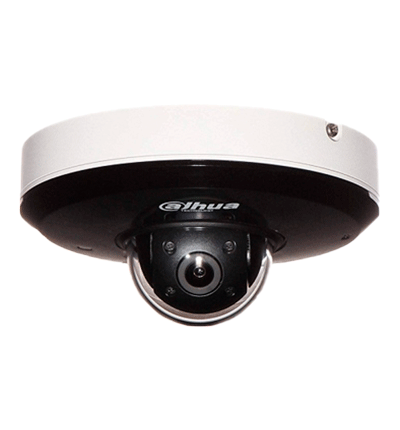 DAHUA SD1A203T-GN - Cámara IP Domo PTZResolución de 2 MP/ Lente Mot. 2.7 a 8.1mm/ ? 105.6°-35.2°/ 3x de Zoom/ IR 15 mts/ Starlight/ PoE/ WDR/ IP66/ IK08/ Micrófono/ E&S Audio/