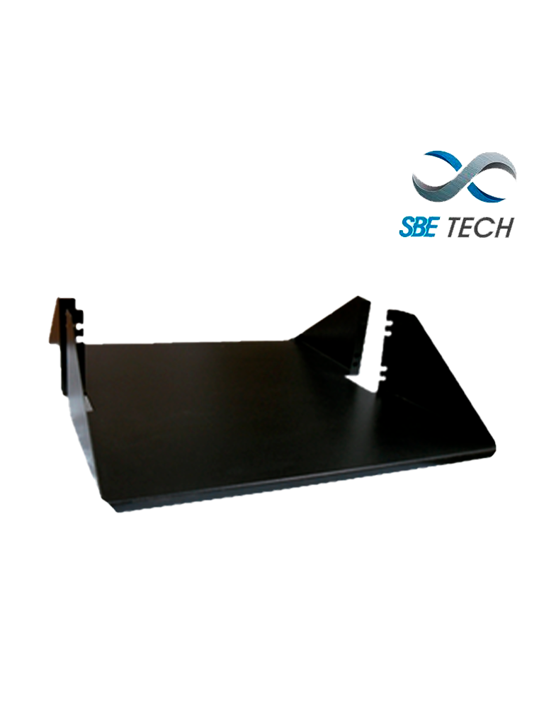 SBETECH SBE-CDL1P1918 -  Charola Doble para rack con medidas de 19” (48.26 cm) de ancho x 18"  (45.72 cm) de largo  y soporta hasta 34 kg 2 UR