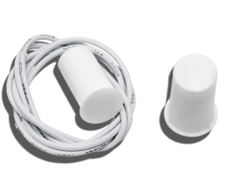 HORN HO03C- Contacto Magnético Alámbrico de Empotrar / Compatible Con DSC / RISCO / IHORN / Salida N.C.