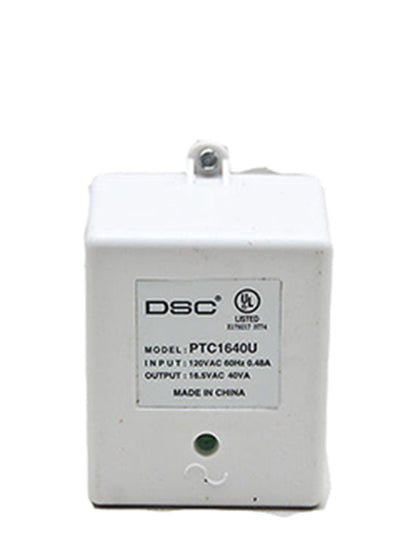 DSC PTC1640U - Transformador 16VCA / 40VA   Fusible Interno para paneles y módulos de NEO  Power Series y Maxsys