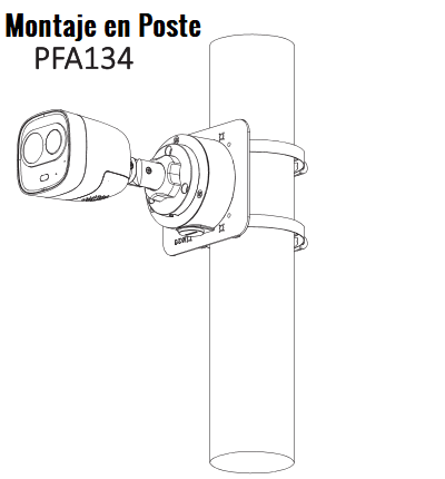 DAHUA ME1200D - Camara Bullet con Disuasion Activa 1080p/ 2 Megapixeles/ Lente 2.8 mm/ IR de 20 Mts/ PIR 10 Mts/ Microfono Integrado/ Sirena & Luz Blanca/ IP67/