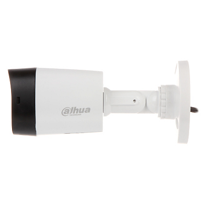 DAHUA HAC-B1A51N-0280B - Cámara Bullet 5 Megapixeles con lente de 2.8 mm y ángulo de 106°. Visión nocturna IR de hasta 20 m  certificación IP67 para exteriores  compatible con CVI  CVBS  AHD y TVI. #HDCVI9.0 #5MP #VIVA #TECNOWEEN #TW1.