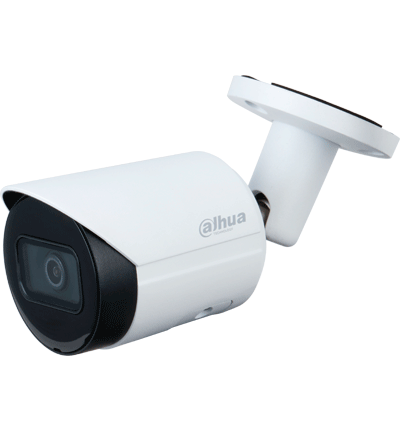 DAHUA IPC-HFW2441S-S - Camara IP Bullet de 4 Megapixeles/ WizSense/  Lente de 2.8mm/  95 Grados de Apertura/ IR de 30 Metros/ SMD Plus/ Microfono Integrado/ WDR Real de 120 dB/  Ranura MicroSD/ IP67/ PoE/