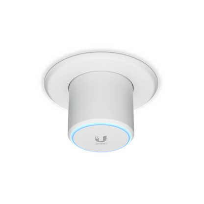 UBIQUITI U6-MESH - Punto de acceso WiFi 6 PRO  MU-MIMO 4x4 dual band 802.11ax para interior y exterior  con velocidad de hasta 4.8Gbps en 5GHz  tecnología Mesh  sin Zonas Muertas Wifi  300 clientes IPX5  Portal  (Montaje Poste Incluido)
