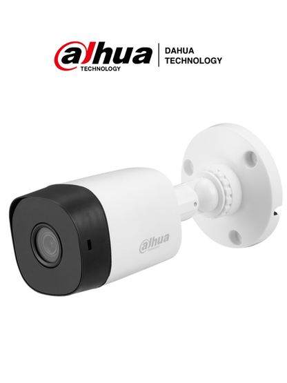 DAHUA HAC-B1A51N-0280B - Cámara Bullet 5 Megapixeles con lente de 2.8 mm y ángulo de 106°. Visión nocturna IR de hasta 20 m  certificación IP67 para exteriores  compatible con CVI  CVBS  AHD y TVI. #HDCVI9.0 #5MP #VIVA #TECNOWEEN #TW1.