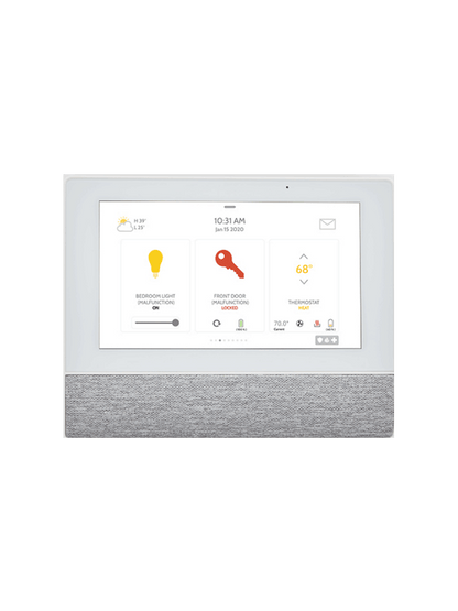 QOLSYS IQ HUB - Sistema de Alarma IQ HUB Autocontenido   con Pantalla Tactil de 7"  Power G 915 Mhz   Z WAVE . Para la plataforma Alarm.com