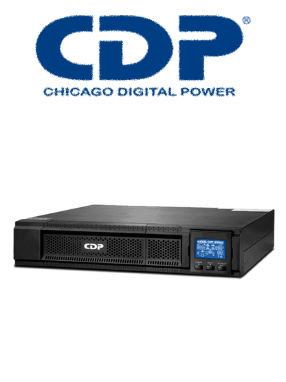 CDP UPO11-1RT - UPS / 1000VA / 900W / 8 Terminales / 4 Terminales programables / Pantalla LCD / 5min. a carga completa /