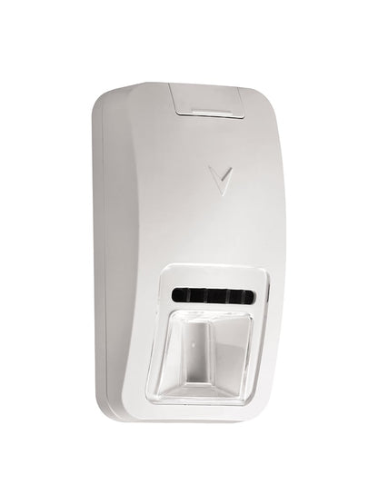 DSC PG9984P - Detector de Movimiento Óptica de espejo doble tecnología Pasivo y Microondas Inalámbrico Power G compatible con NEO  PRO  Qolsys e IoTega