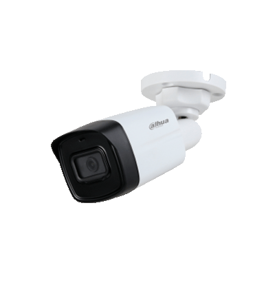 DAHUA HAC-HFW1500TL-28 - Camara Bullet de 5 Megapixeles/ Lente de 2.8 mm/ 111 Grados de Apertura/ IR de 40 Mts/ IP67/ Starlight/ DWDR/ Soporta: CVI/CVBS/AHD/TVI