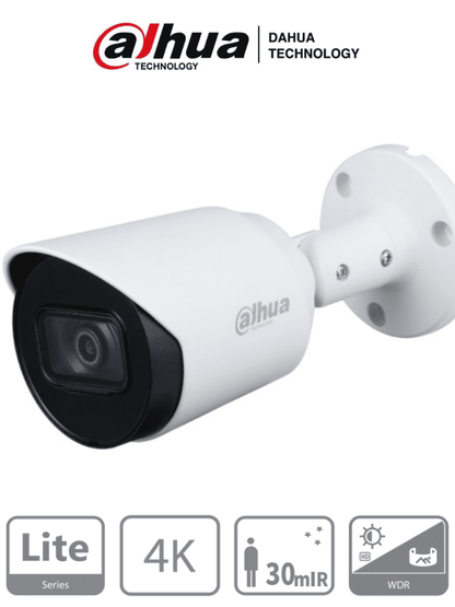 DAHUA HAC-HFW1801T - Camara Bullet 4k Metalica/ 8 Megapixeles/ Lente de 2.8 mm/ 106 Grados de Apertura/ IR de 30 Metros/ WDR Real/ Metalica/ Soporta: CVI/TVI/AHD/CVBS/ #4K #TopDahua