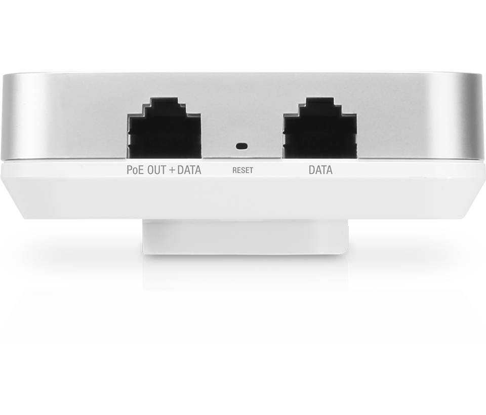 UBIQUITI UAP-AC-IW - UniFi AC: Access Point inalámbrico de interior para pared con doble banda 802.11ac  MIMO 2x2  potencia de 20 dBm  hasta 1167 Mbps