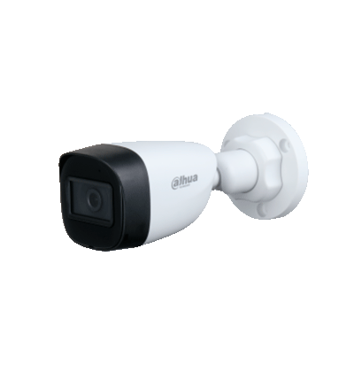 DAHUA HAC-HFW1500CN-A - Camara Bullet de 5 Megapixeles/ Microfono Integrado/ Lente de 2.8mm/ 111 Grados de Apertura/ IR de 30 Mts/ Starlight/ IP67/ CVI/CVBS/AHD/TVI/