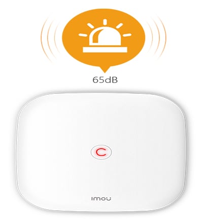 IMOU ALARM STATION (ARC2000E-SW) - Panel de Alarma Inalambrico/ 433 MHz/ 32 Zonas Inalambricas/ Wifi o Ethernet/ Sirena/ #Seguridad