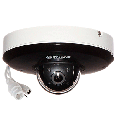 DAHUA SD1A203T-GN - Cámara IP Domo PTZResolución de 2 MP/ Lente Mot. 2.7 a 8.1mm/ ? 105.6°-35.2°/ 3x de Zoom/ IR 15 mts/ Starlight/ PoE/ WDR/ IP66/ IK08/ Micrófono/ E&S Audio/