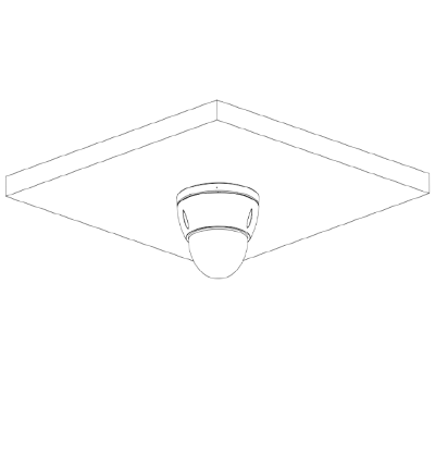 DAHUA IPC-HDBW2441E-S - Camara IP Domo Antivandalica de 4 Megapixeles con WizSense  ángulo de visión 102°  IR de 30 m  SMD Plus  micrófono  PoE  ranura MicroSD  IP67  IK10  WDR 120 dB  H.265+. Ideal para seguridad.