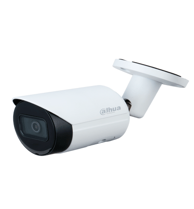 DAHUA IPC-HFW2241S-S - Camara IP Bullet de 2 Megapixeles/ Lente de 2.8 mm/ WizSense/ 107 Grados de Apertura/ IR de 30 Metros/ SMD Plus/ Microfono Integrado/ PoE/ Ranura para MicroSD/ IP67/ WDR Real de 120 dB