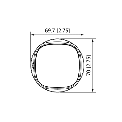 DAHUA HAC-HFW1231CM-28 - Camara Bullet 1080p/ Super Adapt/ Metalica/ Lente de 2.8mm/ WDR Real de 130 dB/ 107 Grados de Apertura/ 30 Mts de IR/ IP67/ Soporta CVI/AHD/TVI y CBVS/ Ideal para Contrastes de Luz/