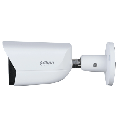 DAHUA IPC-HFW2541E-S - Camara IP Bullet de 5 Megapixeles/ WizSense/ Lente de 2.8mm/ 97 Grados de Apertura/ IR de 30 Metros/ SMD Plus/ Microfono Integado/ PoE/ Ranura para MicroSD/ IP67/  WDR Real de 120 dB/