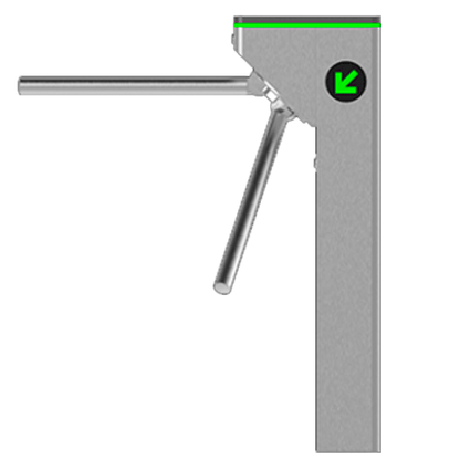 ZKTECO MTS1000 - Torniquete Bidireccional / Acero SUS304 / 110V / 25 x min / Carril 50 cm / Exterior Protegido / 2 millones de Ciclos / No cuenta con Lectores y Panel / Compatible con Equipos de Rostro  Palma  Huella  Tarjeta y Código QR #MCI2 #HD8