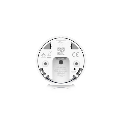 UBIQUITI U6-MESH - Punto de acceso WiFi 6 PRO  MU-MIMO 4x4 dual band 802.11ax para interior y exterior  con velocidad de hasta 4.8Gbps en 5GHz  tecnología Mesh  sin Zonas Muertas Wifi  300 clientes IPX5  Portal  (Montaje Poste Incluido)