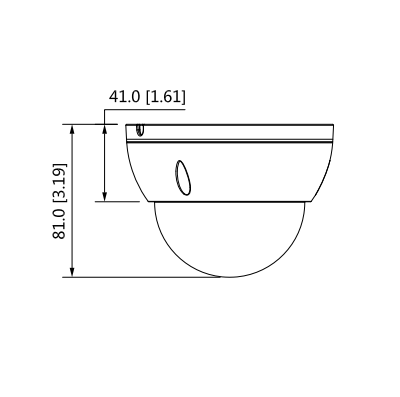 DAHUA IPC-HDBW2231E-S-S2  - Cámara IP Domo Antivandálica de 2 Megapixeles/ Lente de 2.8mm/ 106 Grados de Apertura/ Metalica/ IR 30 de Mts/ WDR Real de 120 dB/ Ranura para MicroSD/ IP67/ IK10/ Videoanaliticos con IVS/