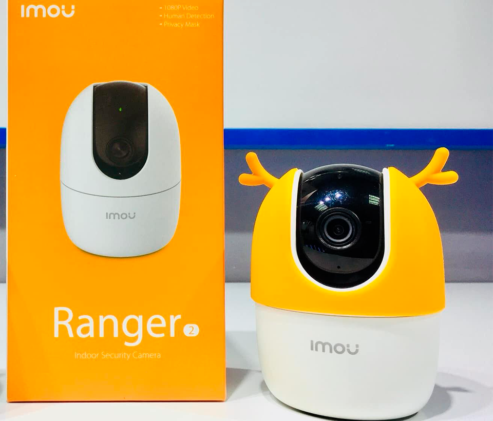 IMOU FRS13 - Cubierta para Camara RANGER 2/ Material Silicon/ Color Naranja