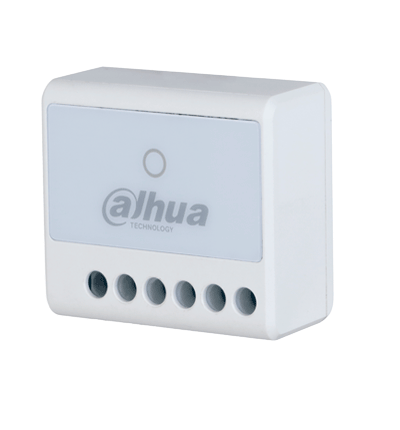 DAHUA DHI-ARM7011-W2 - Relevador Inalámbrico/ 1 Entrada NO/NC de 7-24 Vcd/ 1 Salida de Max 5A/ Comunicación Estable/ Detección de Interferencias/ 1 Entrada de Tamper/ Indicador de Estatus/ #Alarmasdahua #AD