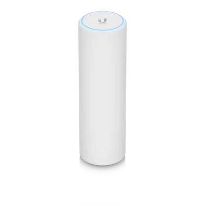 UBIQUITI U6-MESH - Punto de acceso WiFi 6 PRO  MU-MIMO 4x4 dual band 802.11ax para interior y exterior  con velocidad de hasta 4.8Gbps en 5GHz  tecnología Mesh  sin Zonas Muertas Wifi  300 clientes IPX5  Portal  (Montaje Poste Incluido)