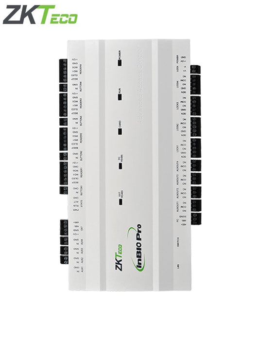 ZKTECO INBIO160PRO - Panel para Control de Acceso de 1 puerta La serie InBio Pro ofrece verificación de huellas y control de acceso avanzado  gestionado por TCP/IP  ideal para CVSecurity