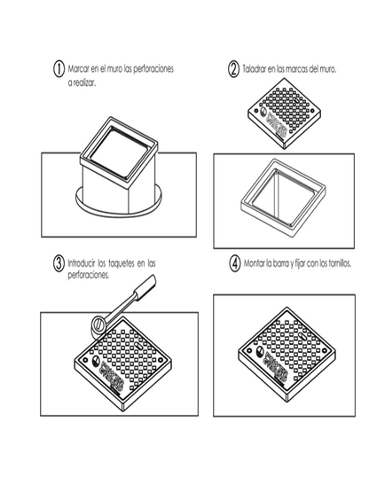 PARRES RSPG30X30X30 Registro polimérico serie POWER GROUND 30X30X30 / SOBREPEDIDO/