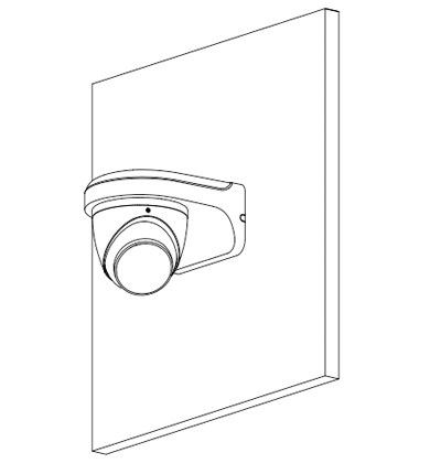 DAHUA DH-IPC-HDW3841EM-S-S2 - Cámara IP Domo de 8 MP con diseño Eyeball  lente 2.8 mm  y tecnología WizSense. Ofrece visión nocturna con IR de 30m  SMD 4.0 y AI SSA para análisis inteligente. Incluye ranura para MicroSD  y protección IP67 soportando