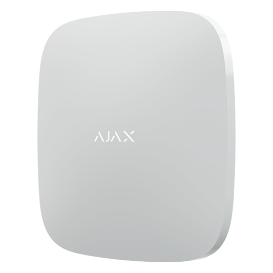 AJAX Hub2PlusW - Panel de alarma conexión  Ethernet / WiFi / LTE color Blanco / APP “AJAX PRO” iOS y Android / hasta 200 dispositivos / Hasta 100 cámaras / Hasta 200 Usuarios / 2 SIM / Hasta 14h de duración de la batería (28281.40.WH3)
