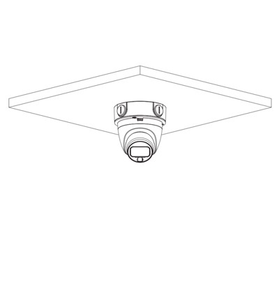 DAHUA HAC-HDW1209TLQN-A-LED - Cámara Domo Full Color de 2 Megapixeles/  Lente de 2.8mm/ Angulo de 103 Grados/ Micrófono Integrado/ 20 Metros de Iluminación/  Instalacion Rapida/ IP67/ DWDR/ Starlight/