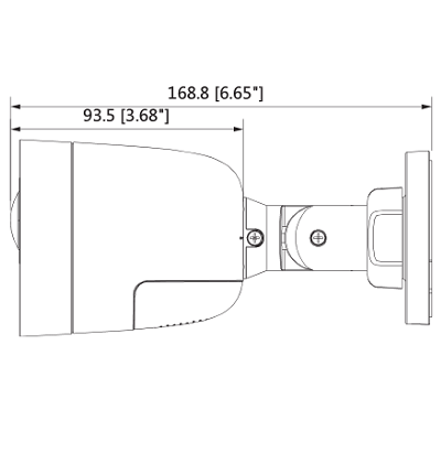 DAHUA ME1200D - Camara Bullet con Disuasion Activa 1080p/ 2 Megapixeles/ Lente 2.8 mm/ IR de 20 Mts/ PIR 10 Mts/ Microfono Integrado/ Sirena & Luz Blanca/ IP67/