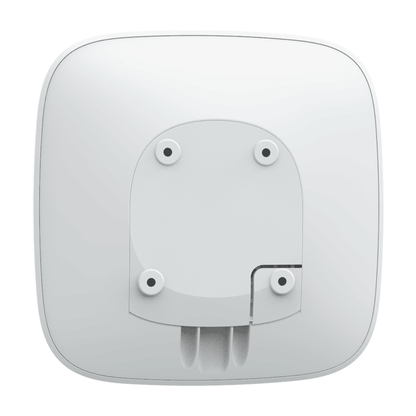 AJAX Hub2 - Panel de  alarma  Ethernet color Blanco / APP “AJAX PRO” IOS y Android / hasta 100 dispositivos / Hasta 25 cámaras / Hasta 50 Usuarios / 2 SIM / Hasta 14h de duración de la batería (53029.40.WH3) #FDI