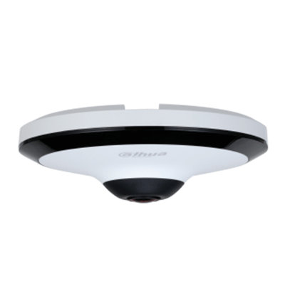 DAHUA IPC-EW5541N-AS - Cámara IP FishEye de 5 MP/WinzMind/ IR de 10 Mts/H.265+/ PoE/ WDR Real/ Micrófono Integrado/ Heat Map/ Detección Inteligente/ Ranura para MicroSD/E&S de Alarma/E&S de Audio/ 3D DNR  HLC  BLC/Interior #MDIP #IMD #FAB #DA5 #MCI2