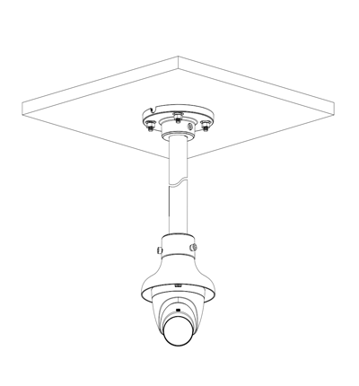 DAHUA HAC-HDW1200CLQN-IL-A - Camara Domo de 2 Megapixeles/ Iluminación Dual Inteligente + FullColor/ Lente de 2.8 mm/ 102 Grados de Apertura/ 20 Metros de IR y Luz Visible/ Microfono Integrado/ IP67/ Soporta:  CVI/CVBS/AHD/TVI/