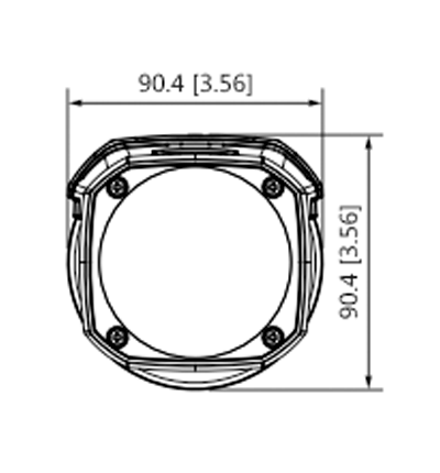 DAHUA HAC-HFW1500D - Camara Bullet de 5 Megapixeles/ Metalica/  Lente de 3.6 mm/ 92 Grados de Apertura/ IR de 80 Mts/ IP67/ Soporta: CVI/CVBS/AHD/TVI/