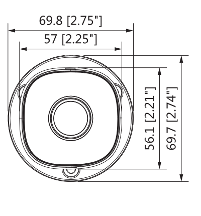 DAHUA HAC-B1A51N-0280B - Cámara Bullet 5 Megapixeles con lente de 2.8 mm y ángulo de 106°. Visión nocturna IR de hasta 20 m  certificación IP67 para exteriores  compatible con CVI  CVBS  AHD y TVI. #HDCVI9.0 #5MP #VIVA #TECNOWEEN #TW1.