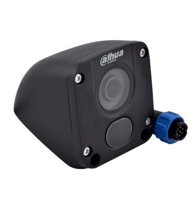 DAHUA IPC-MW1230DN-HM12 - Camara IP para Vehiculos de 2 Megapixeles/ Lente de 2.8mm/ 115 Grados de Apertura/  Ir de 30 Mts/ Protección IP6K9K para Soporta Agua a Presión/