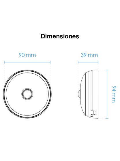 VIVOTEK FE9180-H - Cámara IP fisheye interior 5 MP  visión hemisférica 360º  Smart Stream III  WDR Pro  3DNR  micrófono integrado  ranura de tarjetas MicroSD  ONVIF #DW #retail