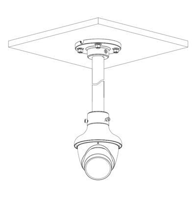 DAHUA HAC-HDBW1801RAN-Z-A - Cámara Domo 4k Antivandalica/ 8 Megapixeles/ Lente Motorizado de 2.7 a 13.5 mm/ 60 Mts de IR/ Metalica/ Microfono Integrado/ WDR Real de 120 dB/ IP67/ IK10