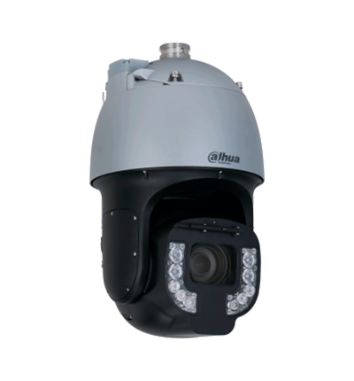 DAHUA  SD8C440FD-HNF - Camara PTZ de 4 Megapixeles/ 40x de Zoom Optico/ WizMind/ Fusión de Luz Dual/ 80 Metros de Luz Blanca y 250 Metros de IR/  Sensor STARVIS CMS Dual de 1/1.8/ Reconocimiento Facial/ IVS/ Autotracking/Hi-PoE