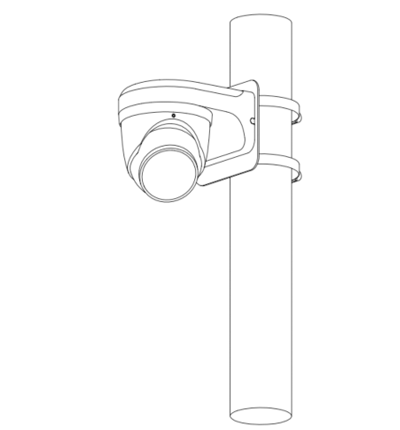 DAHUA HAC-ME1509H-A-PV-S2 -  Camara Domo TioC de 5 Megapixeles/ Iluminador Dual Inteligente/ Lente de 2.8mm/ 111 Grados de Apertura/ 40 Metros de Iluminación Visible e IR/ Estrobo de Luz Roja y Azul/ Super Adapt/ Microfono Integrado/ WDR Real/